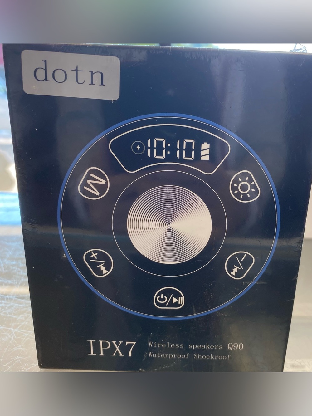 Q90 Wireless IPX7 Waterproof Bluetooth Speaker - Blue